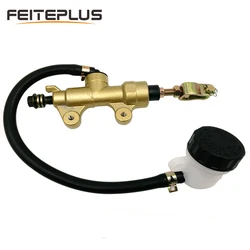 Motorcycle Rear Brake Master Cylinder Pump Hydraulic Brake Pump Refit For Kawasaki KX125 KX250 90-02 KLX250 D-Tracker