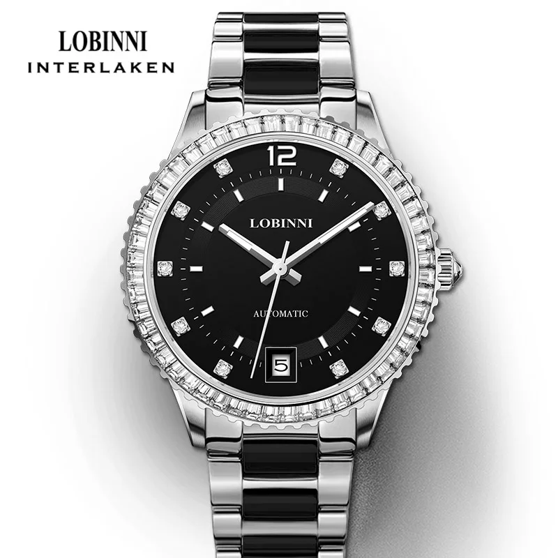 LOBINNI Fashion Elegant Women's Mechanical Watches MIYOTA Movement Automatic Watch Sapphire Glass Waterproof 50m Women Watches