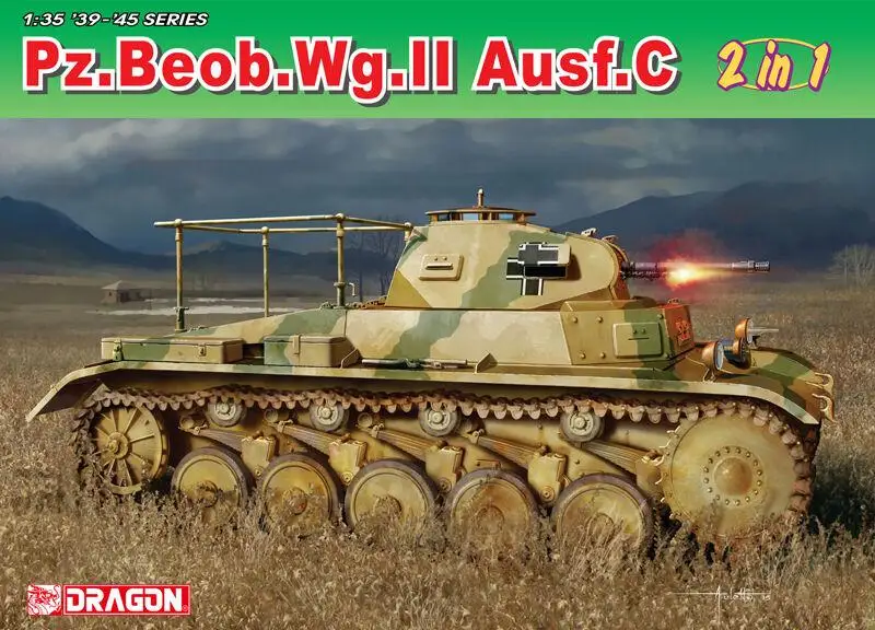 

DRAGON 1/35 6812 Pz.Beob.Wg.II Ausf.A-C