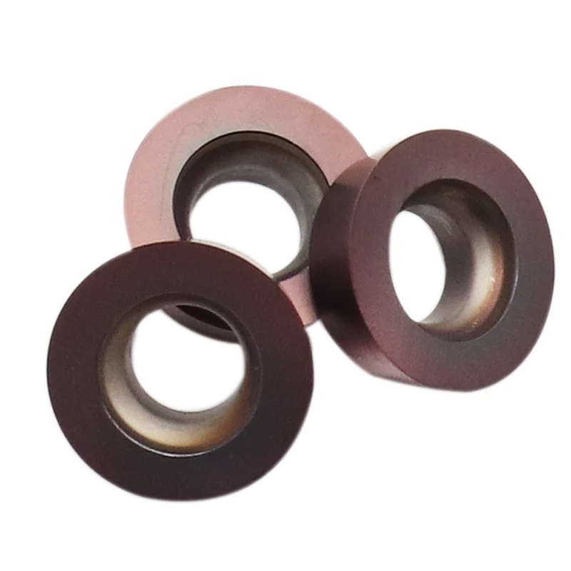 RPMT1003MOE VP15TF Carbide Chèn 100 Chiếc RPMT 1003MOE Lưỡi Dao Biến Dụng Cụ Xay Cắt Kim Loại CNC Tiện Dụng Cụ Phụ Kiện