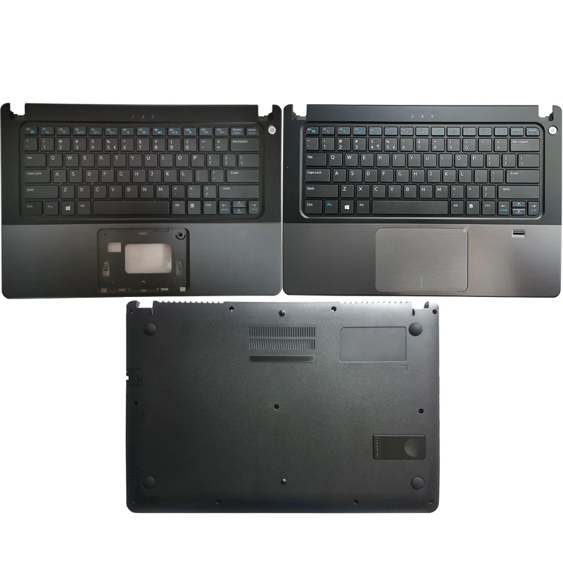 US laptop Keyboard for DELL vostro V5460 5460 5470 V5480 Palmrest Upper cover /Bottom case cover