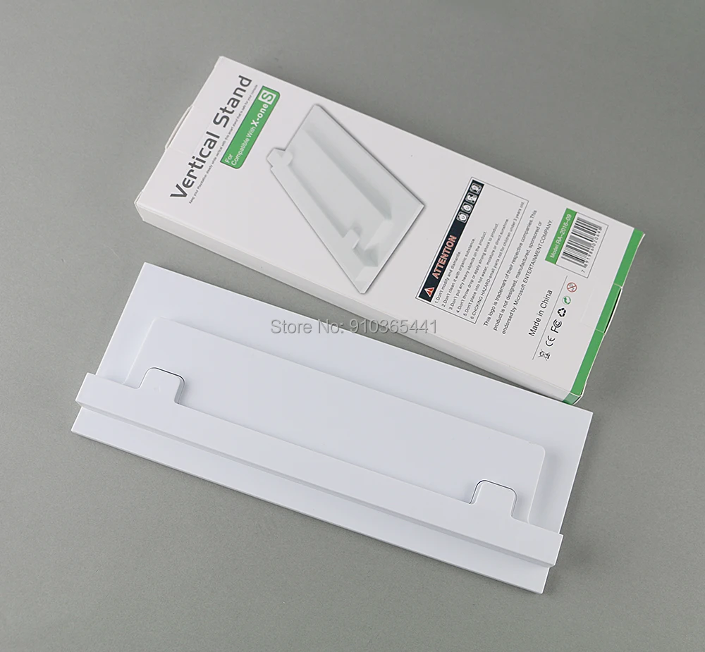 1pc Black White Anti-Slip Vertical Stand Cooling For Xbox One S Slim Console Dock Mount Cradle Holder for XBox One S Accessories