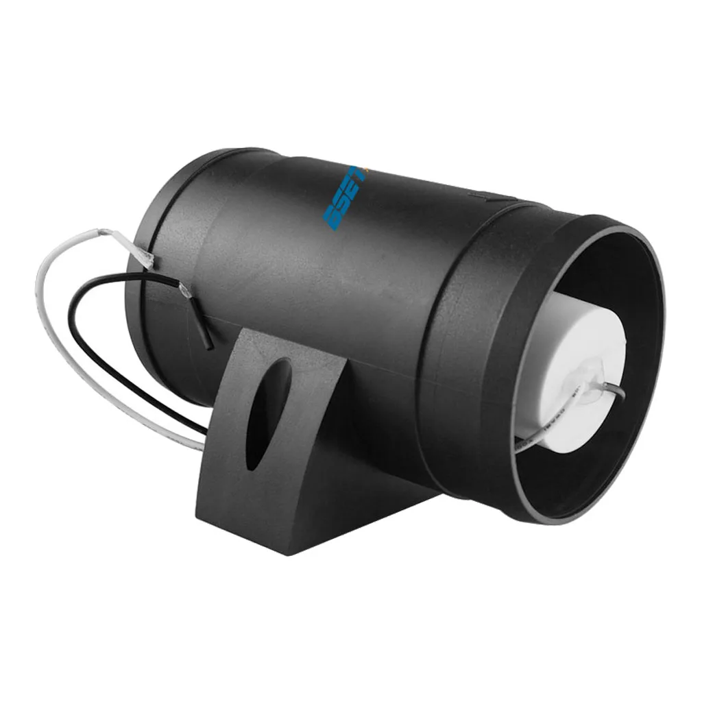 Marine Boat 12V 3inch In-Line Bay Bilge Air Blower, Vent Fan Ventilation145CFM Bilge Air Blower Fan Quiet