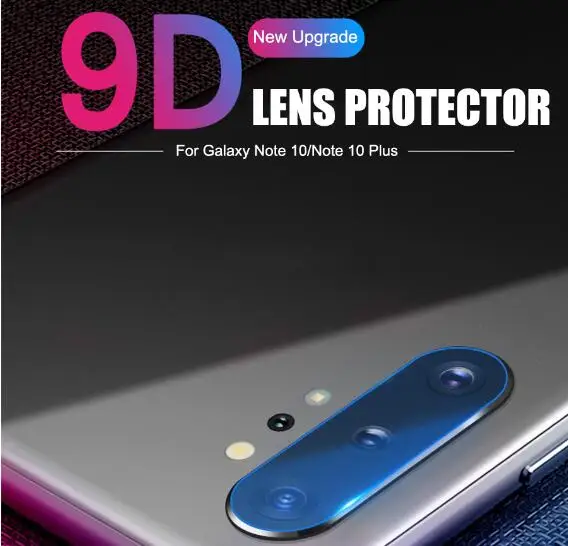 2 pz/lotto vetro temperato per Samsung Galaxy Note 10 protezione dello schermo in vetro protettivo dell'obiettivo della fotocamera posteriore per Galaxy Note10 Plus
