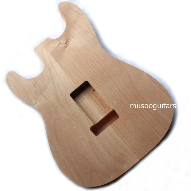 Unfinish Alder wood electric body