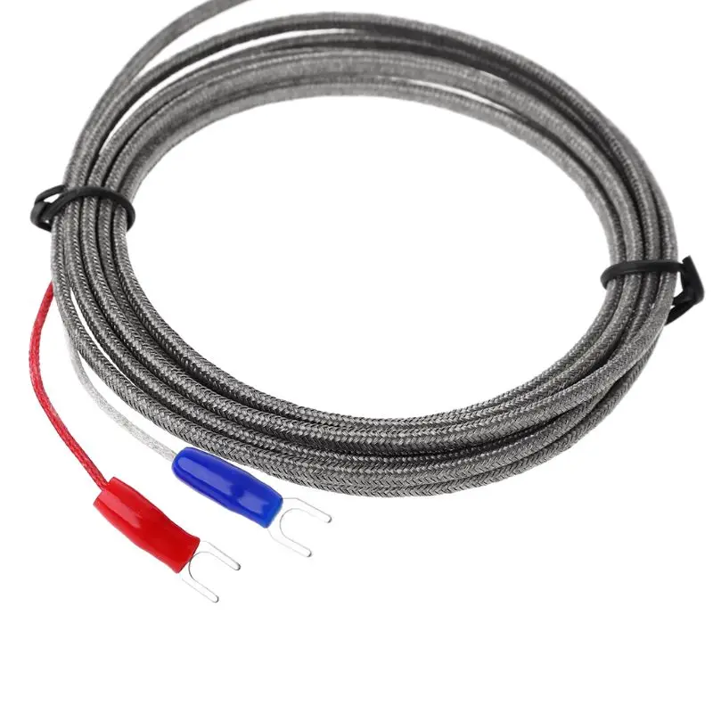 controlador temperatura sonda 203B, termopar acero inoxidable 2m, tipo K, 1,5mm