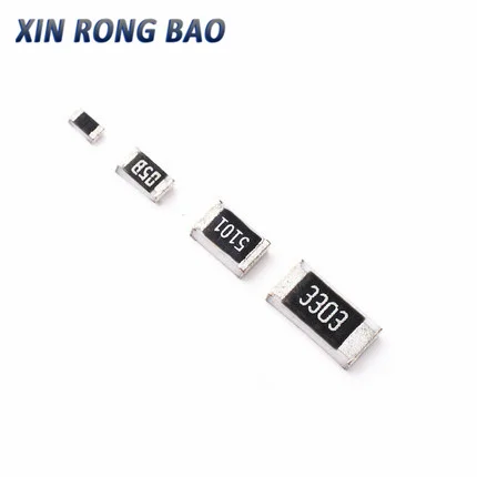 5000pcs Resistor Chip SMD 0603 1/10W Toleransi 5% 0 Ohm hingga 10M Ohm Set termasuk 0R 10R 100R 220R 330R 470R 1K 4.7K 10K 47K 100K