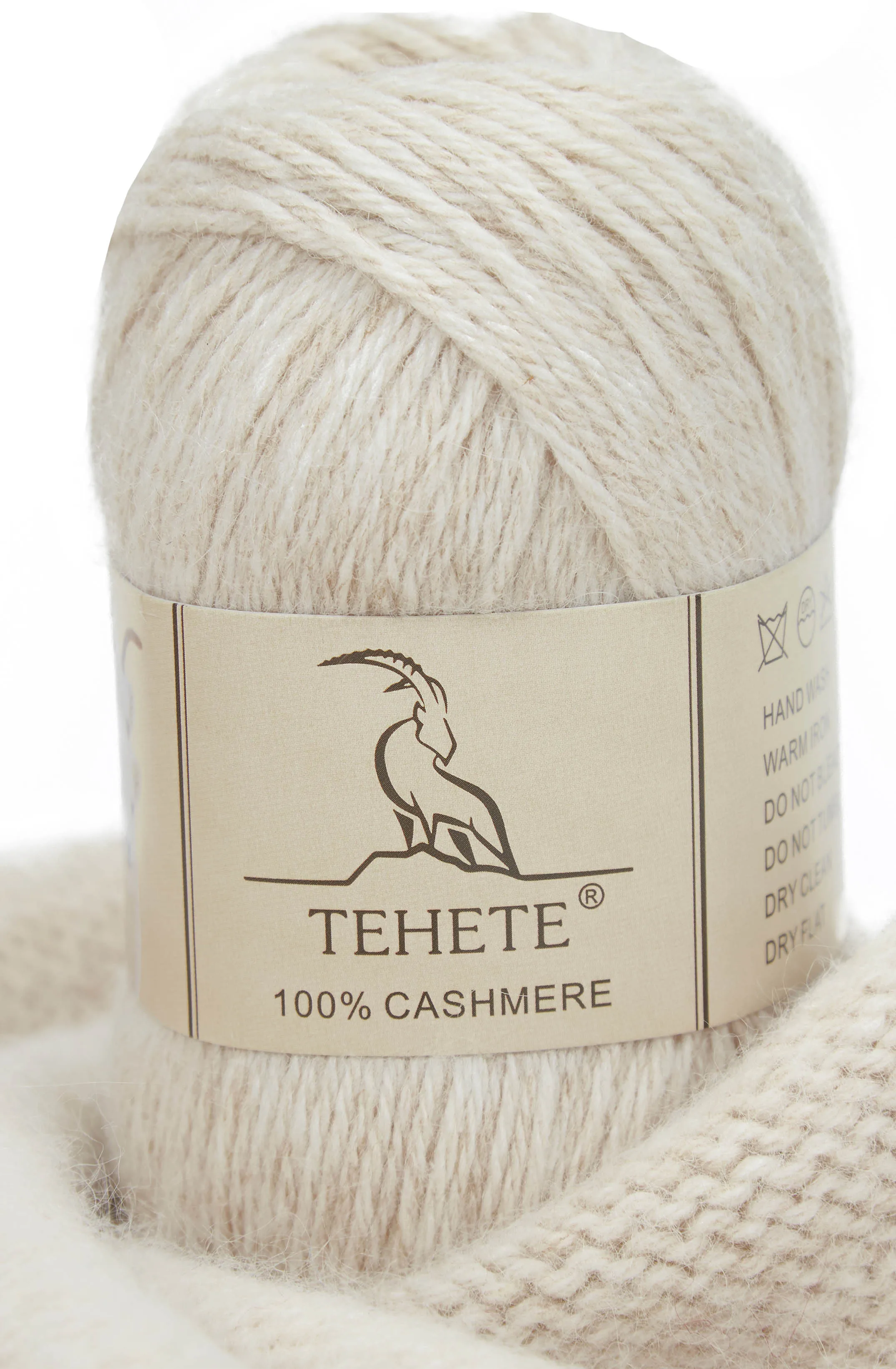 TEHETE 100% Cashmere Yarn 4-Ply Knitting Warm Soft Lightweight Luxurious Fuzzy Crocheting Yarn By Hand DIY Material Sewing Scarf