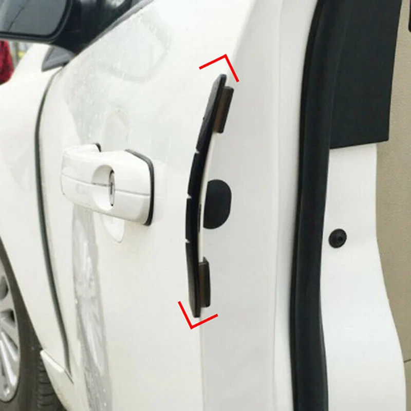 4 Pcs Universal Car Door Bordi Scratch Anti-collisione Della Protezione Della Protezione Accessori Striscia F-Best