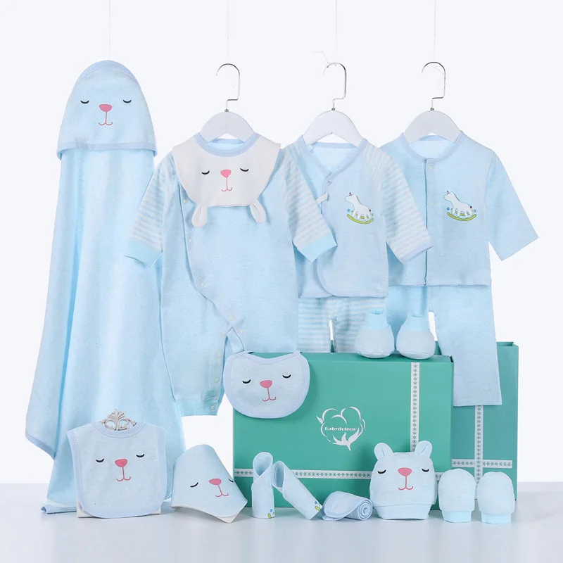 

Newborn Baby Clothing Gift Set Underwear Suits 100% Thick Warm Infant ClothingSet 2020 New Arrival Fashion Style