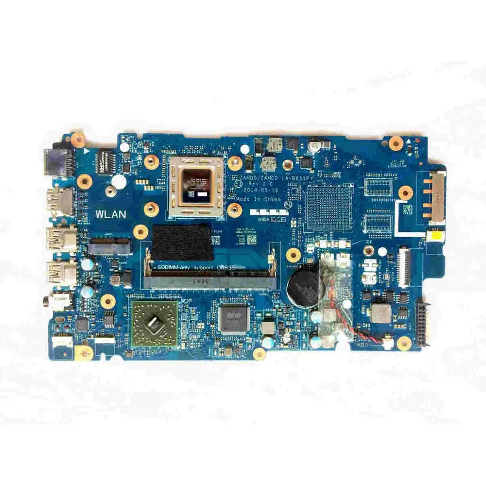 

JC13J - Genuine Working Laptop UMA DDR3L Motherboard ZAMB0 / ZAMC0 w/ A10-7300 1.9GHz CPU for Inspiron 15 5545