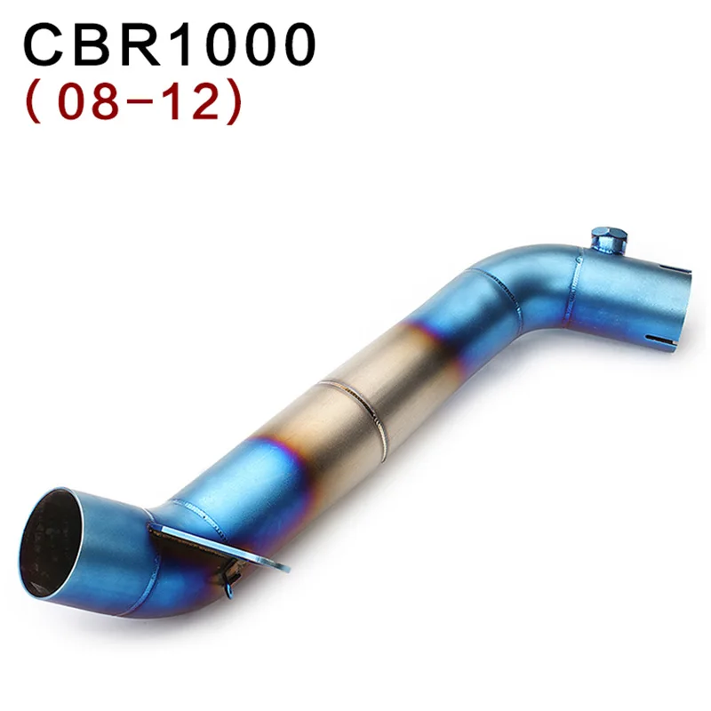 For CBR1000 Slip-on Motorcycle Exhaust Muffler Middle Link Pipe For Honda CBR1000RR CBR 2008 2009 2010 2011 2013 2014 2015 2016