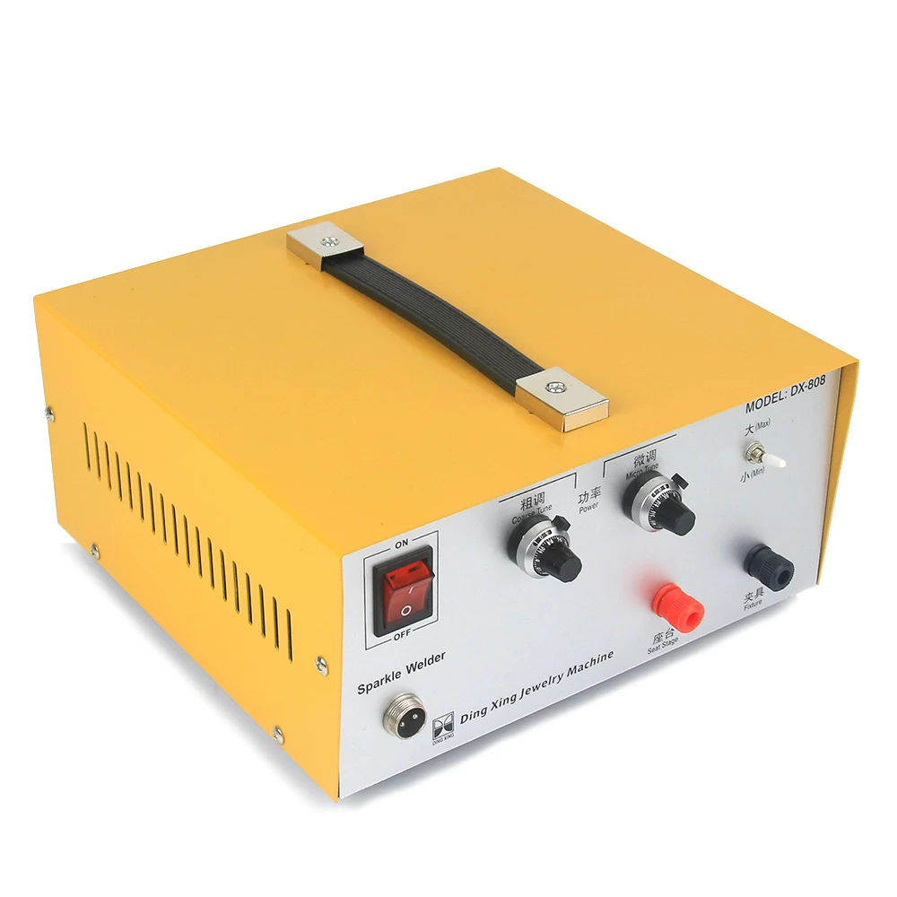 DX-80A Pulse Spot Welding Handheld Laser Spot Welder-spot Welding Machine Gold Silver Jewelry Processing Tools 110V 220V 50/60Hz