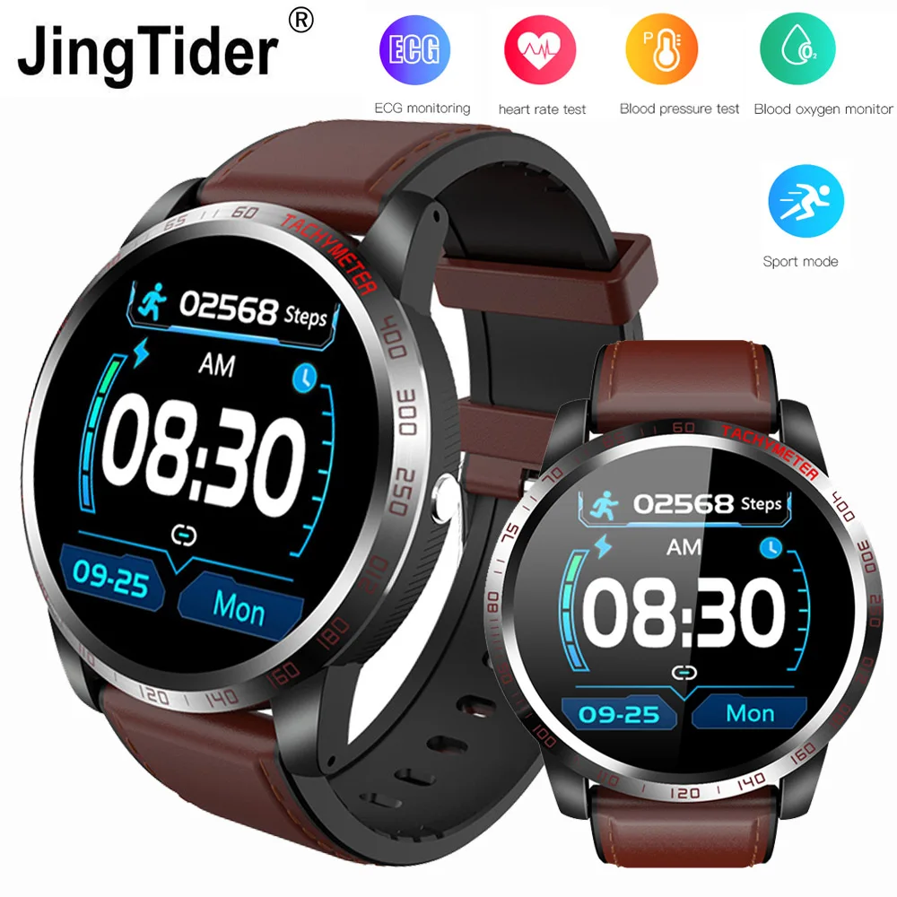 W3 Smart Watch ECG HRV SPO2 Sport Smart Watch Heart Rate Blood Pressure Oxygen Monitor Bracelet IP67 Waterproof 1.3