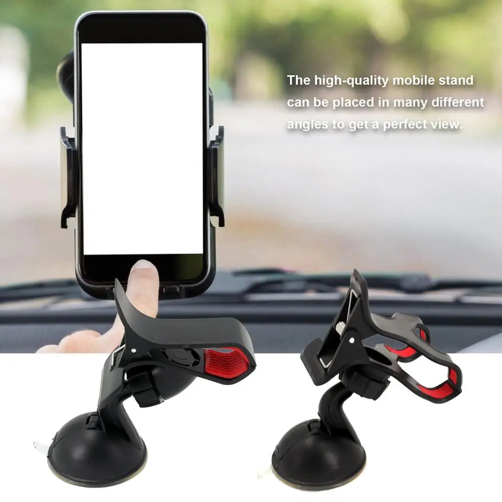 

360 Degree Universal Flexible Rotations Car Windscreen Dashboard Mobile Phone Holder Suction Cup Mount Cell Phone