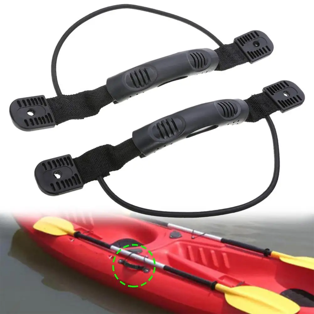 

1 Pair Kayaking Handles 280mm Canoe Kayak Boat Carry Handles Hand Grip Suitcase Luggage Kayaks Accessories bateau caiaque лодка