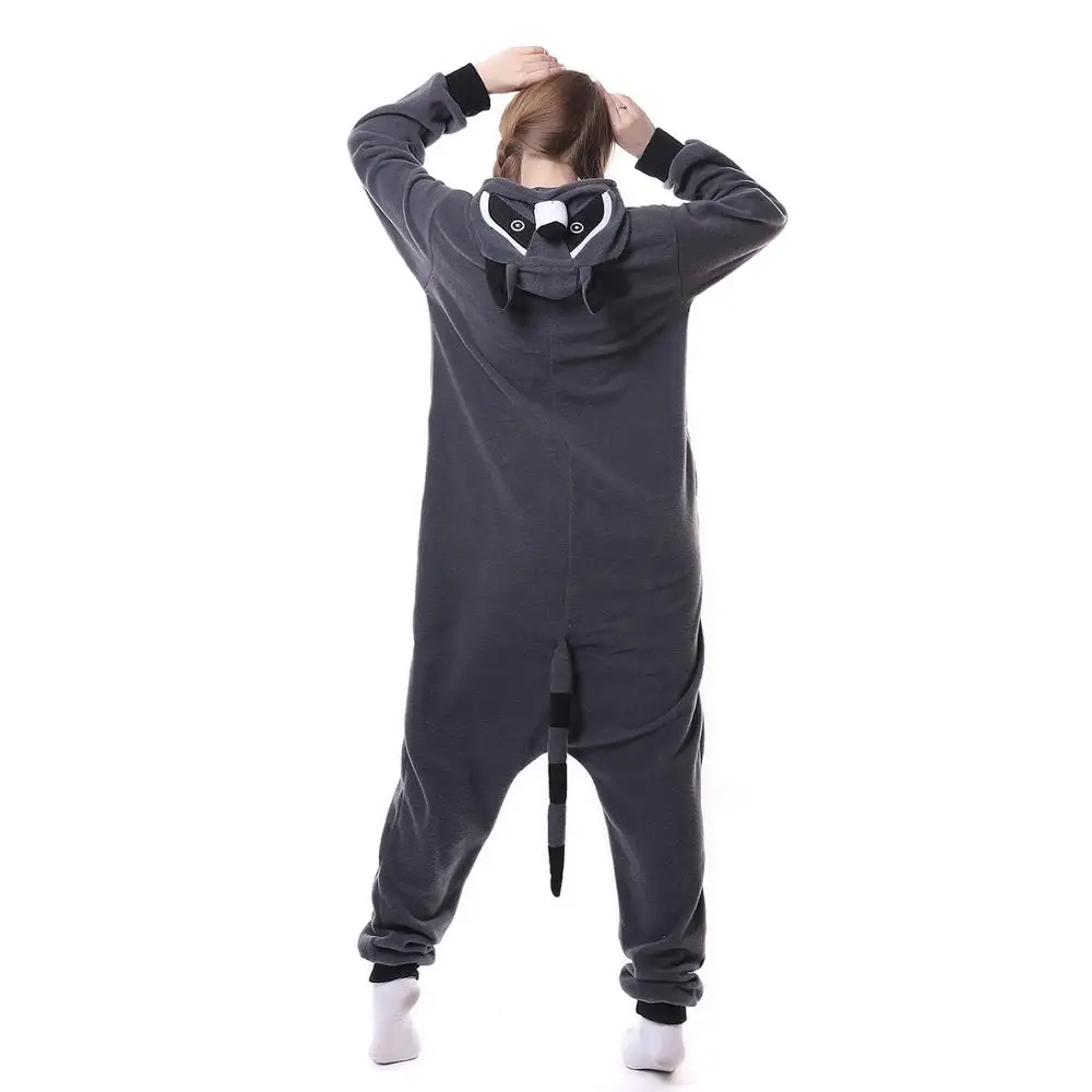 Blue Stitch Kigurumi Tier Erwachsene Katze Bär Hai Onesies Pyjama Waschbär Kostüme Drachen Overall Weihnachten