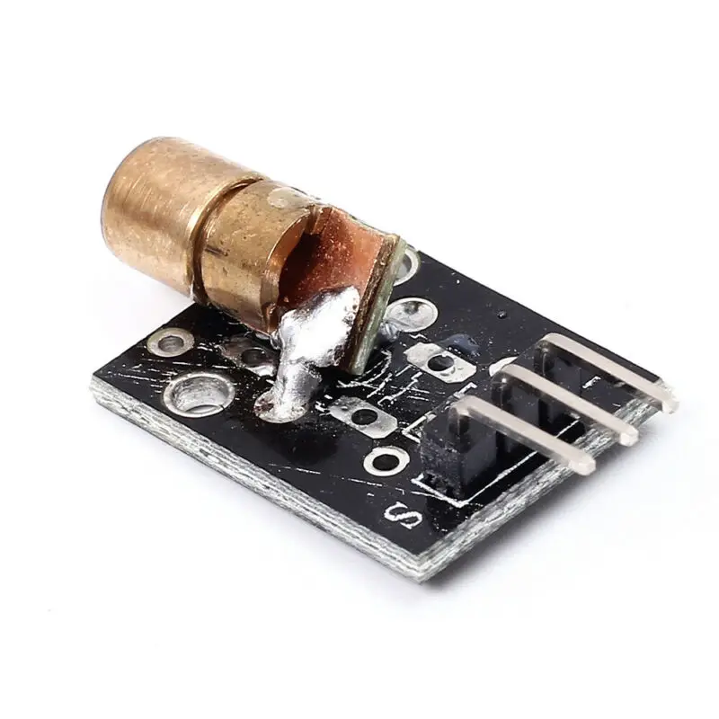 Imagem -02 - Conjunto Módulo Sensor Receptor Laser Mais Transmissor Ky008 para Ferramentas de Equipamentos Elétricos Avr 10 Peças