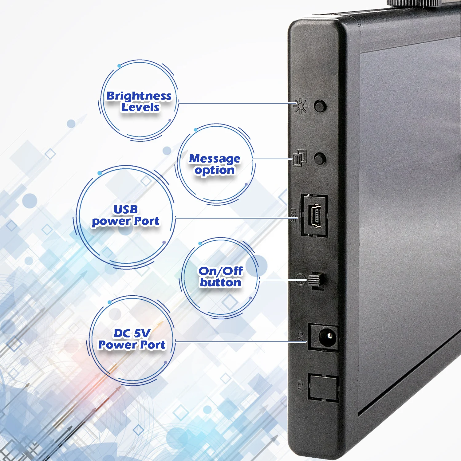 P5MM 50*15Cm Rgb Full Color 12V Auto Led Auto Teken Display Board, wifi Programmeerbare Scrolling Informatie Multifunctionele Led Scree