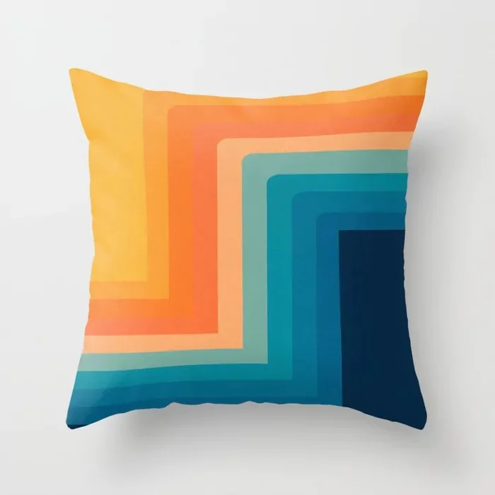 Creative Geometry Polyester Cushion Cover Modern Abstract Art Pillow Case Christmas Livingroom Sofa Bed Seats Decorative Pillows image 4