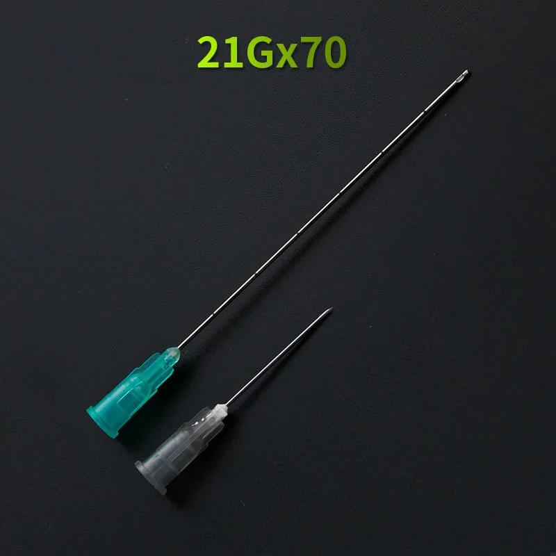 Đồng Bằng Đầu Kiểu Chữ V Endo Dùng Một Lần Ống Tiêm Kim 18G 21G 22G 23G 25G 27G 30G , 2 Cái/gói * 50 Cái