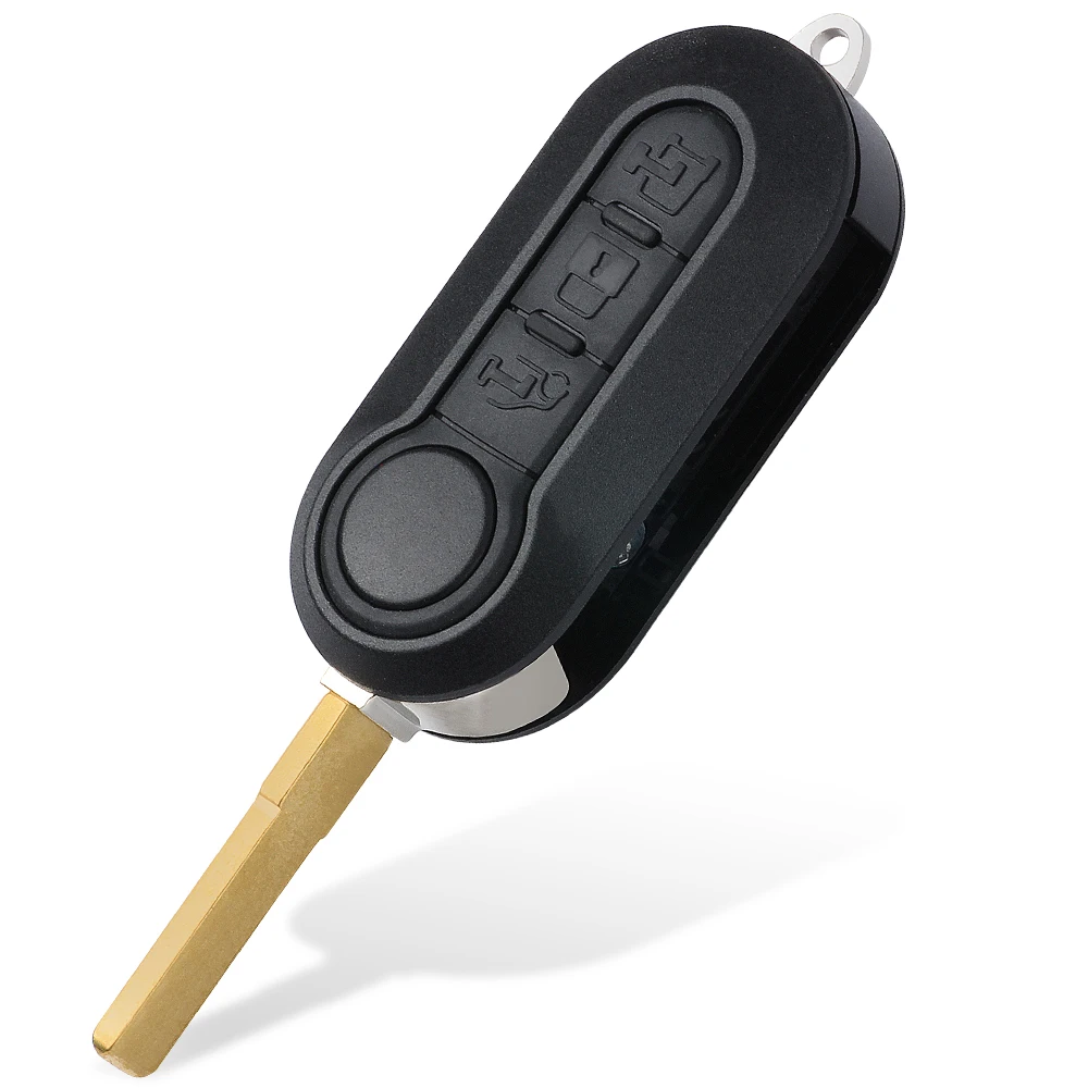 KEYECU muslimah Remote Key 2/3 Button FSK 433MHz PCF7946 ID46 per Citroen Jumper per Peugeot Boxer per Fiat 500L MPV 2008-2015