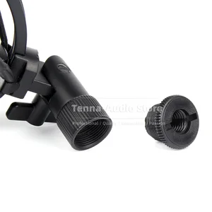 Suspensão aranha microfone choque montagem à prova de choque para behringer b1 t1 B-1 T-1 b t c 1 C-1 condensador gravação mic suporte 6 principais vendas capsula microfone behringer b1 - №4