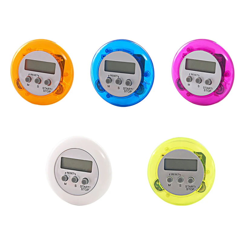 LCD Digital Kitchen Countdown Magnetic Timer Back Stand Cooking Timer Count UP Alarm Clock Kitchen Gadgets  Tools