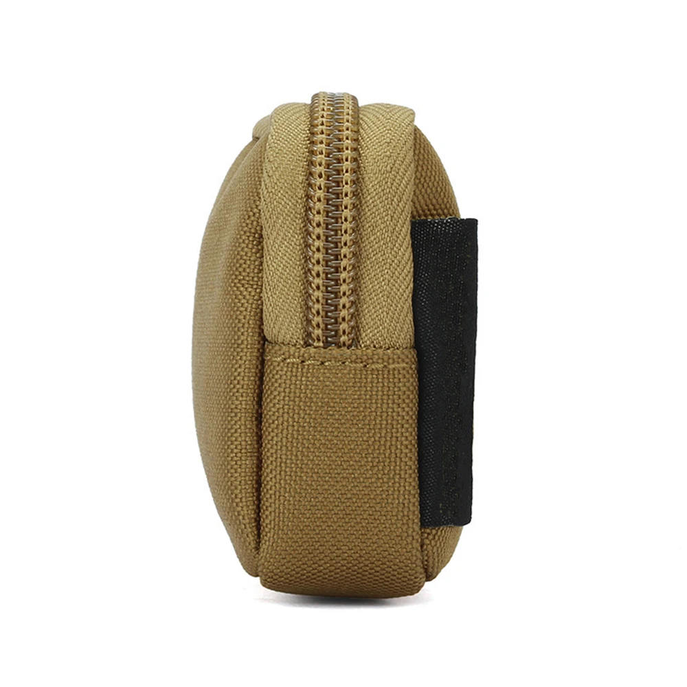 Tactical Mini Wallet Card Bag Small Pocket Key Pouch Money Bag Men Waterproof Portable EDC Pouch Hunting Outdoor Waist Bag Nylon