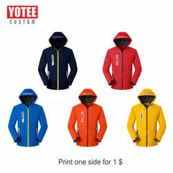 YOUTEE 2020 autumn and winter Coat sweater thick wool company group cheap LOGO custom  men and women sweatshirt winter jacket