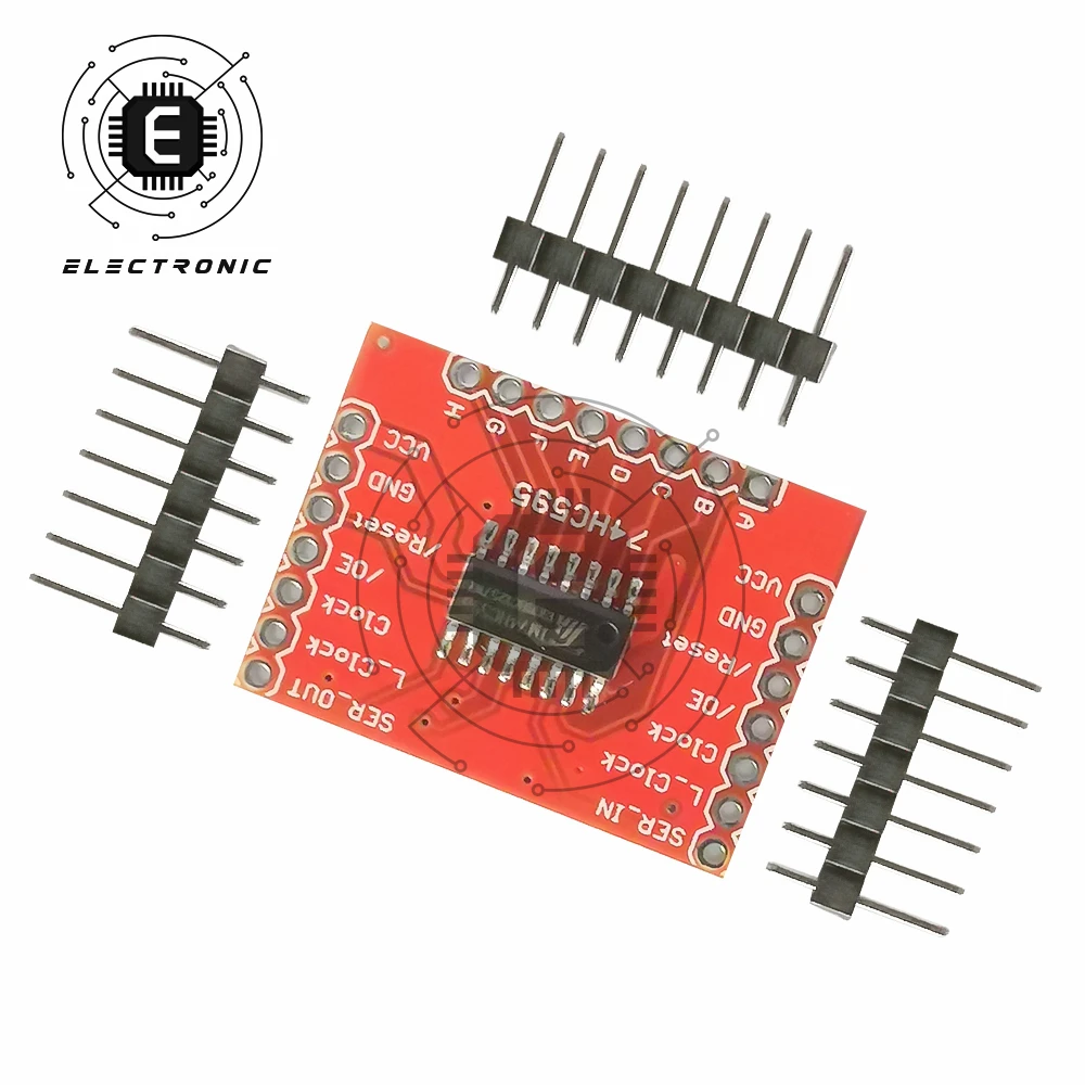 Interfaccia di serie Standard (SPI) del registro di spostamento del modulo di espansione DC3.3-5V 74HC595