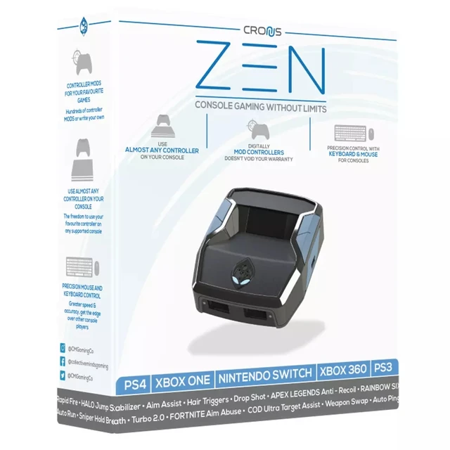 Latest Cronus Zen Cronusmax Plus Keyboard and Mouse Adapter Converter for  PS4 for PS3 for Nintend Switch for Xbox 360/One/S/X PC