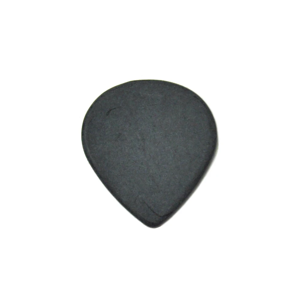 100pcs Extra Heavy 1.5mm Teardrop Waterdrop Delrin Jazz Guitar Picks Plectrums Black