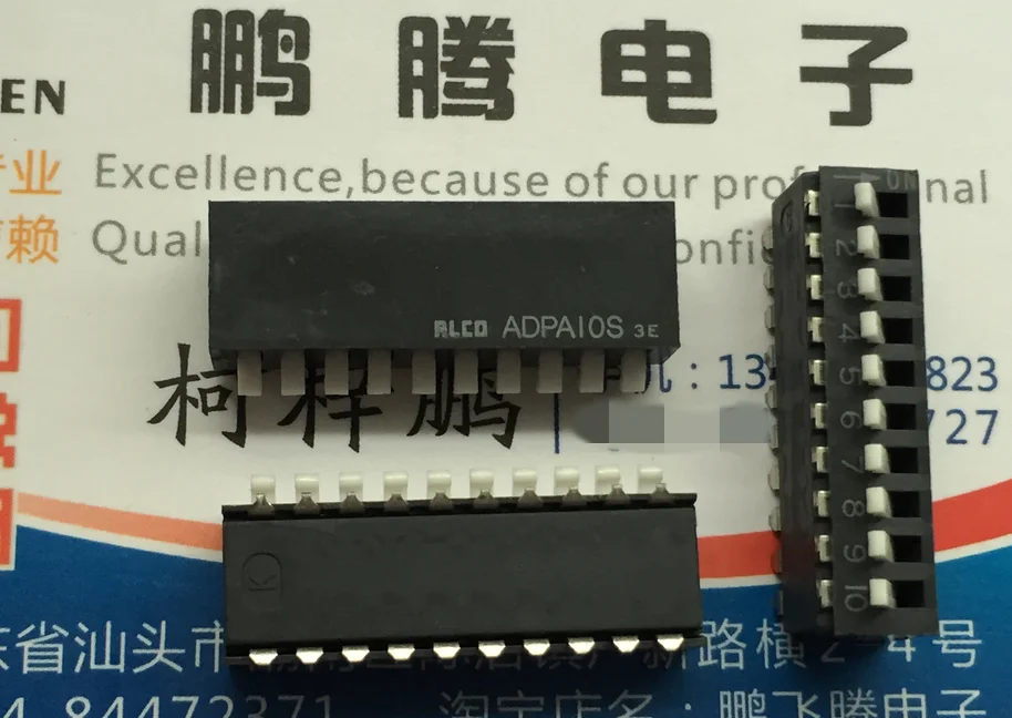 

1PCS Original Japanese Alco ADPA10S DIP SWF 10-bit patch 10P side piano key code 2.54