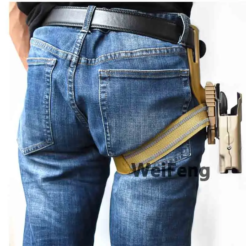 QLS correa de pierna táctica con funda pistola - imagen 2