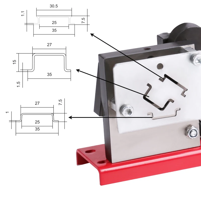 din rail cutter, R310BEK din rail cutting tool, R310EBR easy cut with measure gauge cut with ruler