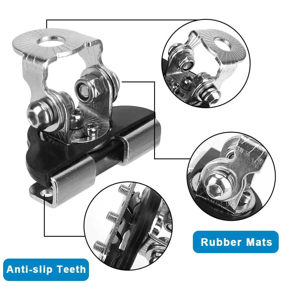 Car Spotlight Holder Floodlight Stand Work Light Clamp DRL Day Running Off Road 4x4 Motorcycle Accessories for Boat Marine Truck