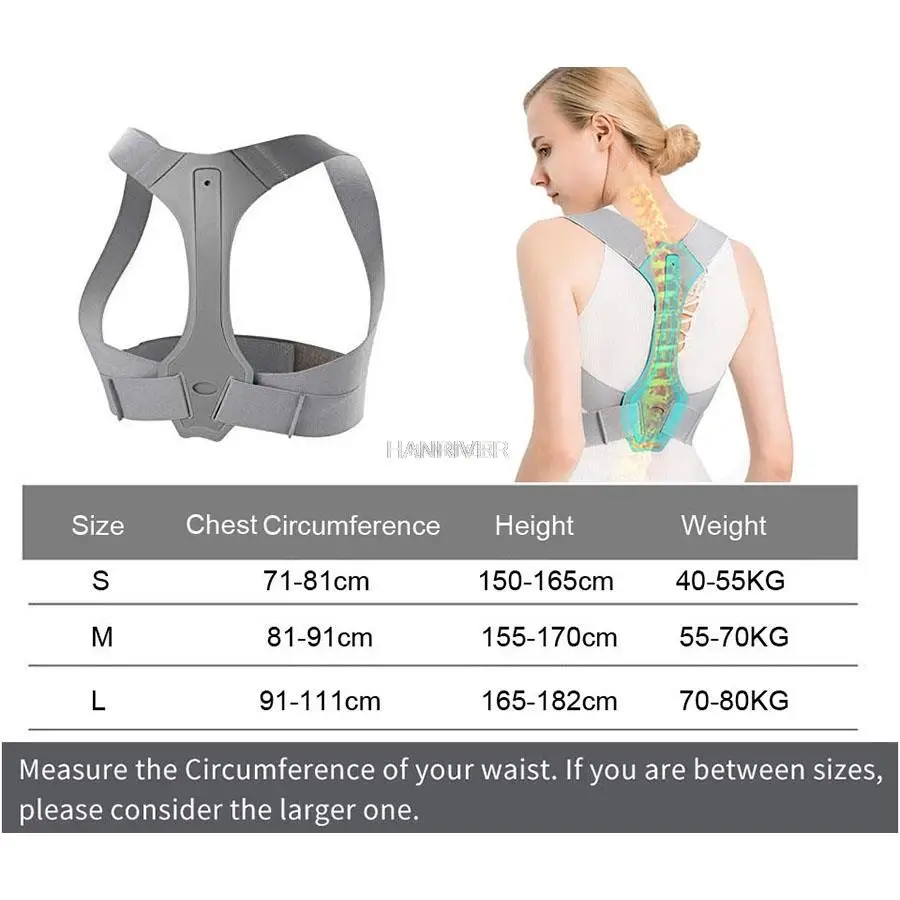 Dos Correcteur De Posture Corset Soutien-Gorge Ceinture De Soutien Dos Correction De La Posture Hommes Femmes Enfants