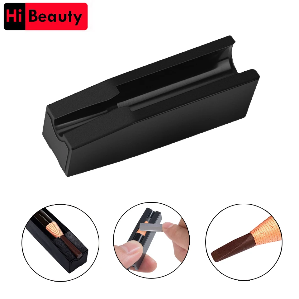 1PC Microblading Eyebrow Pencil Sharpener Eyebrow Pencil Sharpening Tip Thin Tool For Semi-Permanent Eyebrow Makeup Profiler Pen