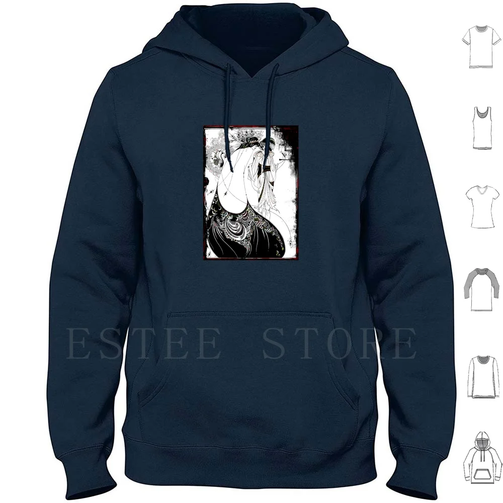 Nouveau femme en paon jupe sweats à capuche femmes plumes Costumes Steampunk affluqué Aubrey Beardsley amis