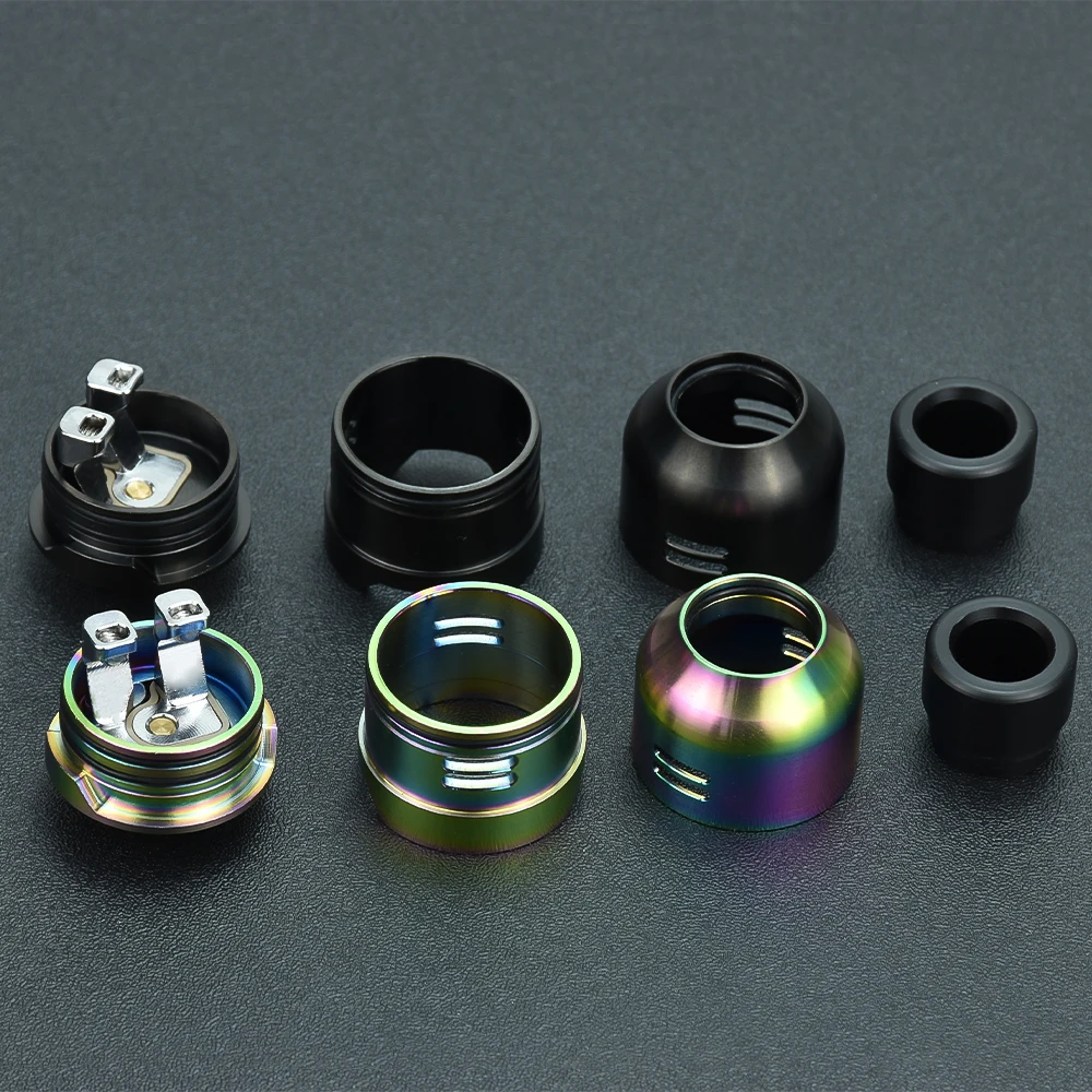 Drop solo RDA-tanque V1.5 de 22mm con BF Squonk Pin 316 SS, atomizador de cigarrillo electrónico reconstruible DL RDL vs Apocalypse GEN 2 RDA