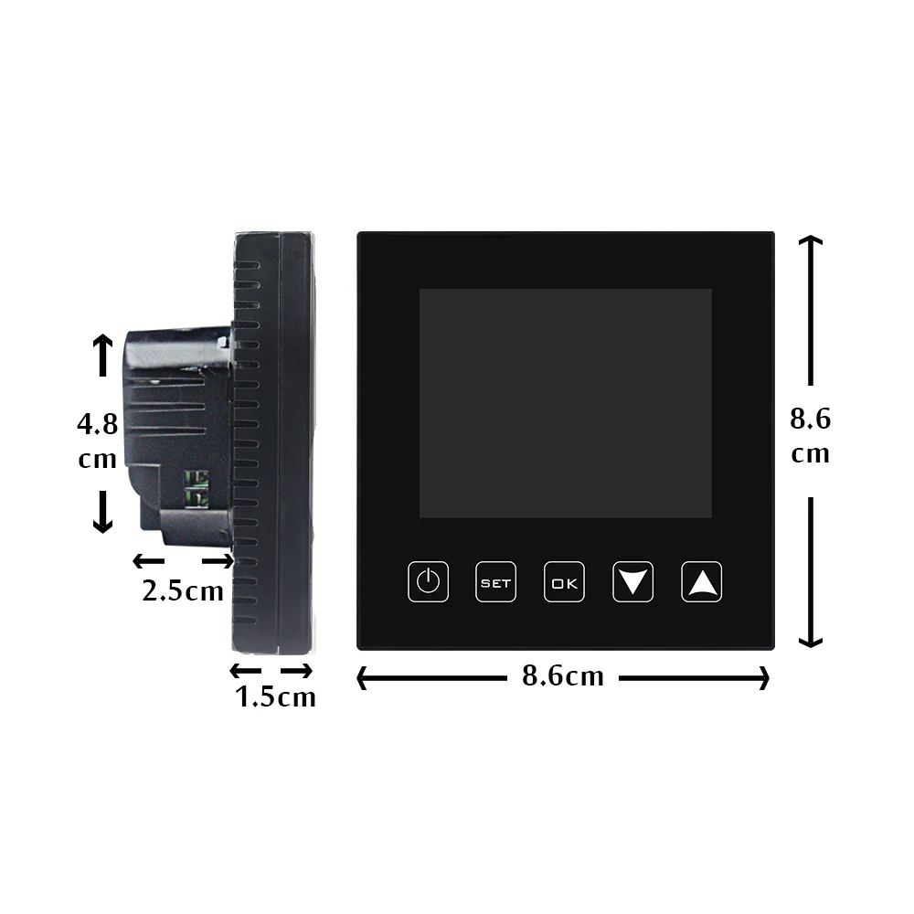 Wifiサーモスタットボイラーバルブ床暖房サーモスタットスマート無線lan温度コントローラレギュレータボイラー