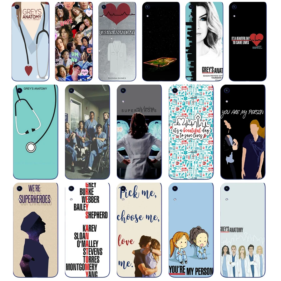 19SD American TV Greys Anatomy Soft Silicone Tpu Cover phone Case for Huawei Honor 8A 8S 9A 9S 9X Prime 10i 20i case