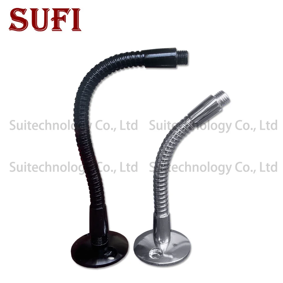 Dia 6/8/10/12mm LED Gooseneck Flexible Holder With Bracket Soft Light Serpentine Tube Universal Hose For DIY Desk Lamp