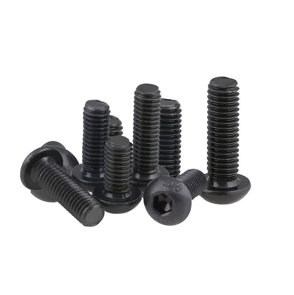 Left hand thread screws  M4 M5 M6 M8 M10 M12 Grade10.9 ISO7380 Hex socket button head cap screw