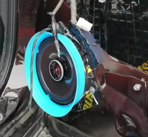 Imagen 2 del producto Adaptador de alfombrilla para bocina de altavoz de graves, puerta delantera y trasera de coche, anillo de Cable de 6,5 pulgadas para SUZUKI SX4 Swift CROSS Alto Grand Vitara