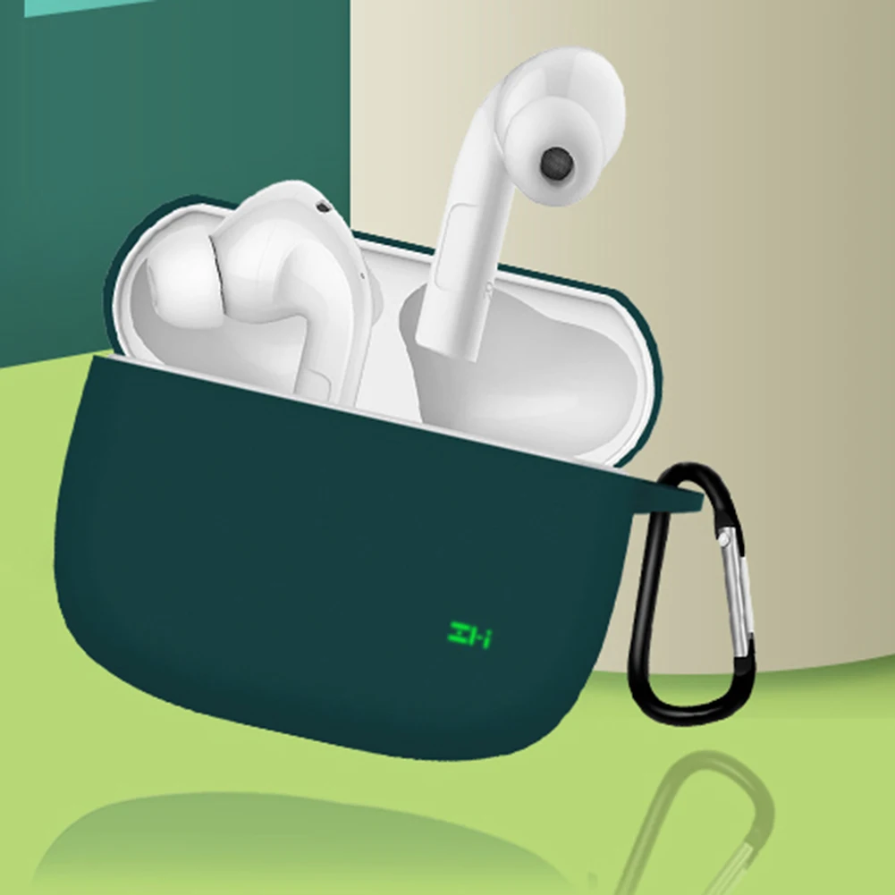 Étui de protection en Silicone liquide pour écouteurs sans fil ZMI PurPods Pro, avec porte-clés, antidérapant, anti-rayures