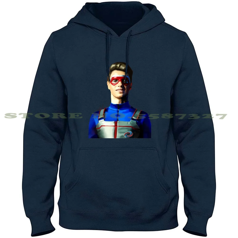 Kid Danger-Sketch 2019 100% Pure Cotton Hoodie Tshirt Henry Danger Jace Norman Henry Hart Nickelodoen Sketch Blue Red Fanart