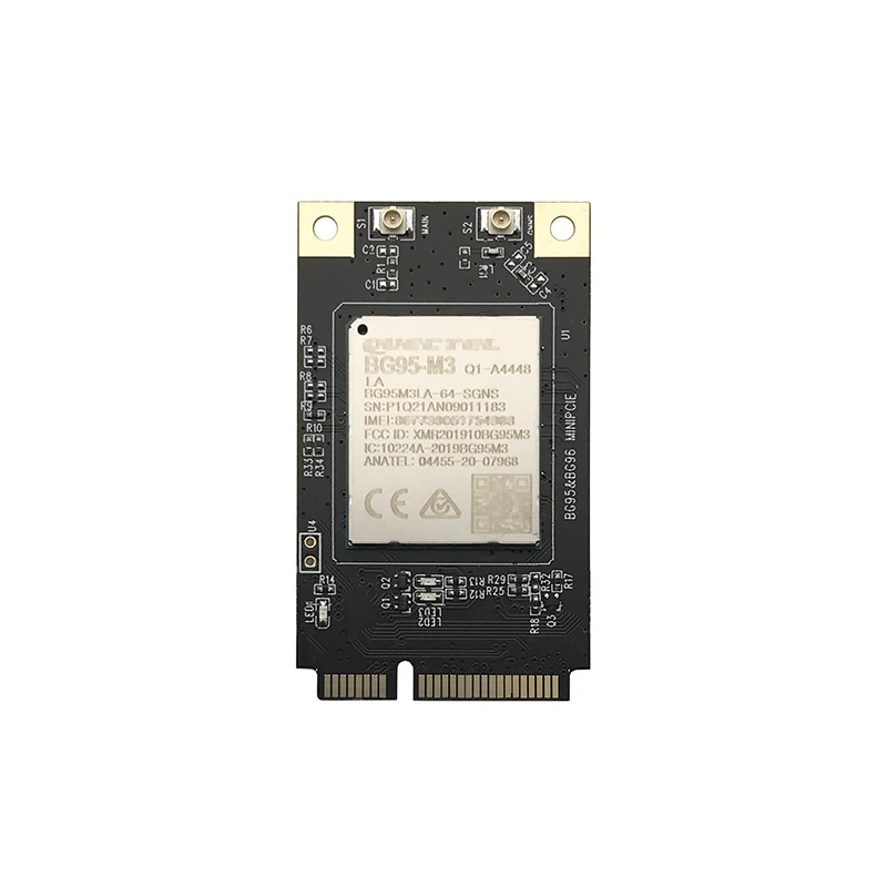 BG95-M3 MINI PCIe BG95 with SIM Card Slot NBIOT GSM GPRS GPS GNSS Module LWPA Cat M1/NB2/EGPRS with GNSS compeititve BG96