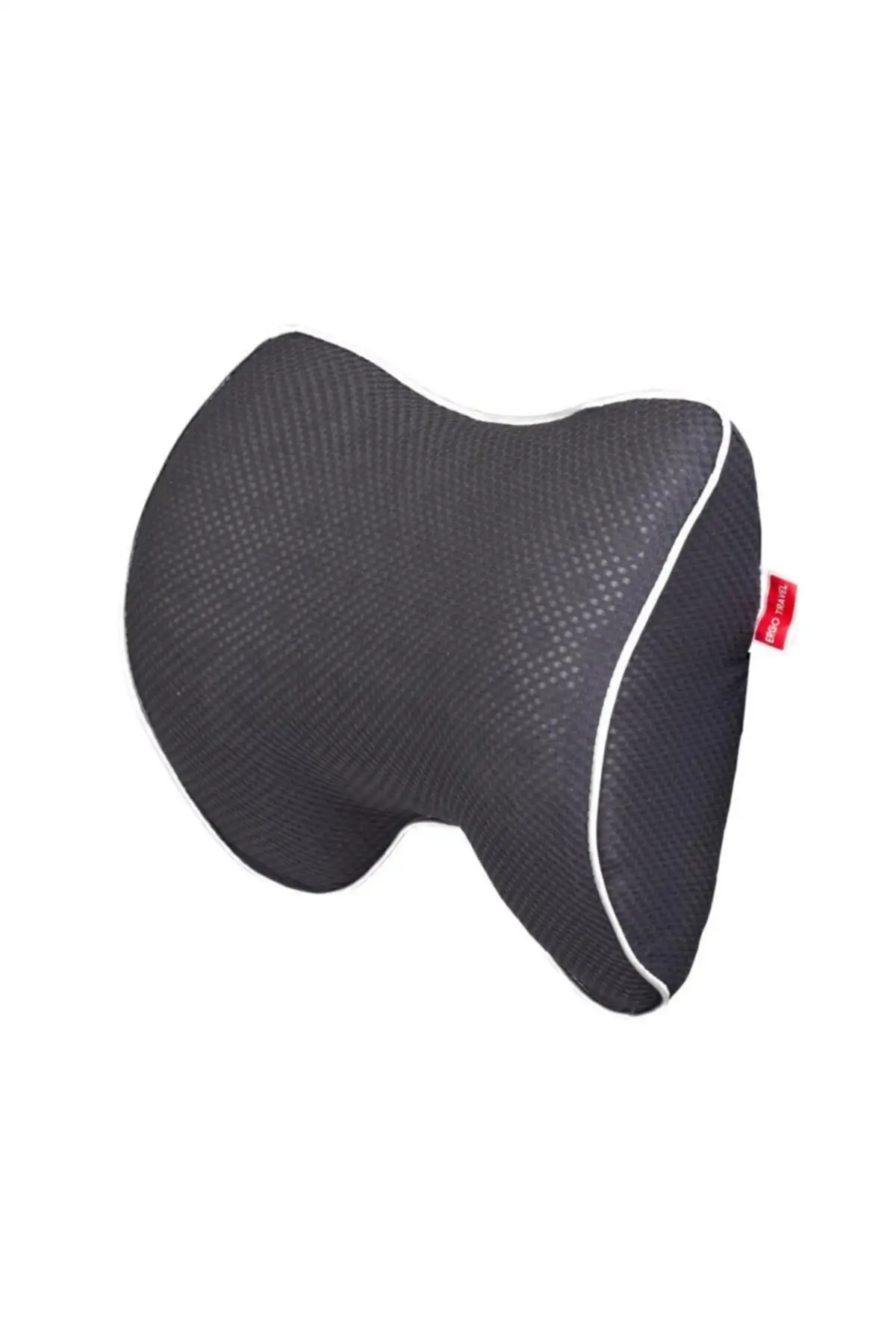 차량용 비스코스 목 지지대 및 허리 지지대 회색 viscol 베개 (한 좌석 전용), 단일 좌석